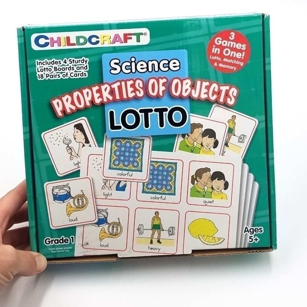 NWOT Child Craft Science Properties Objects Lotto